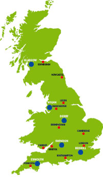 Forbes Mobility Service Area Map